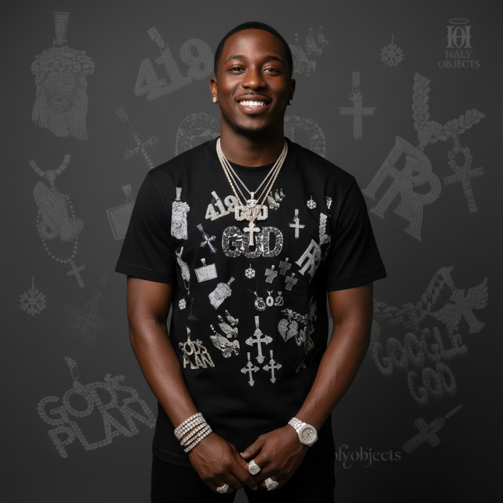 GOD PANDANT – Oversized T