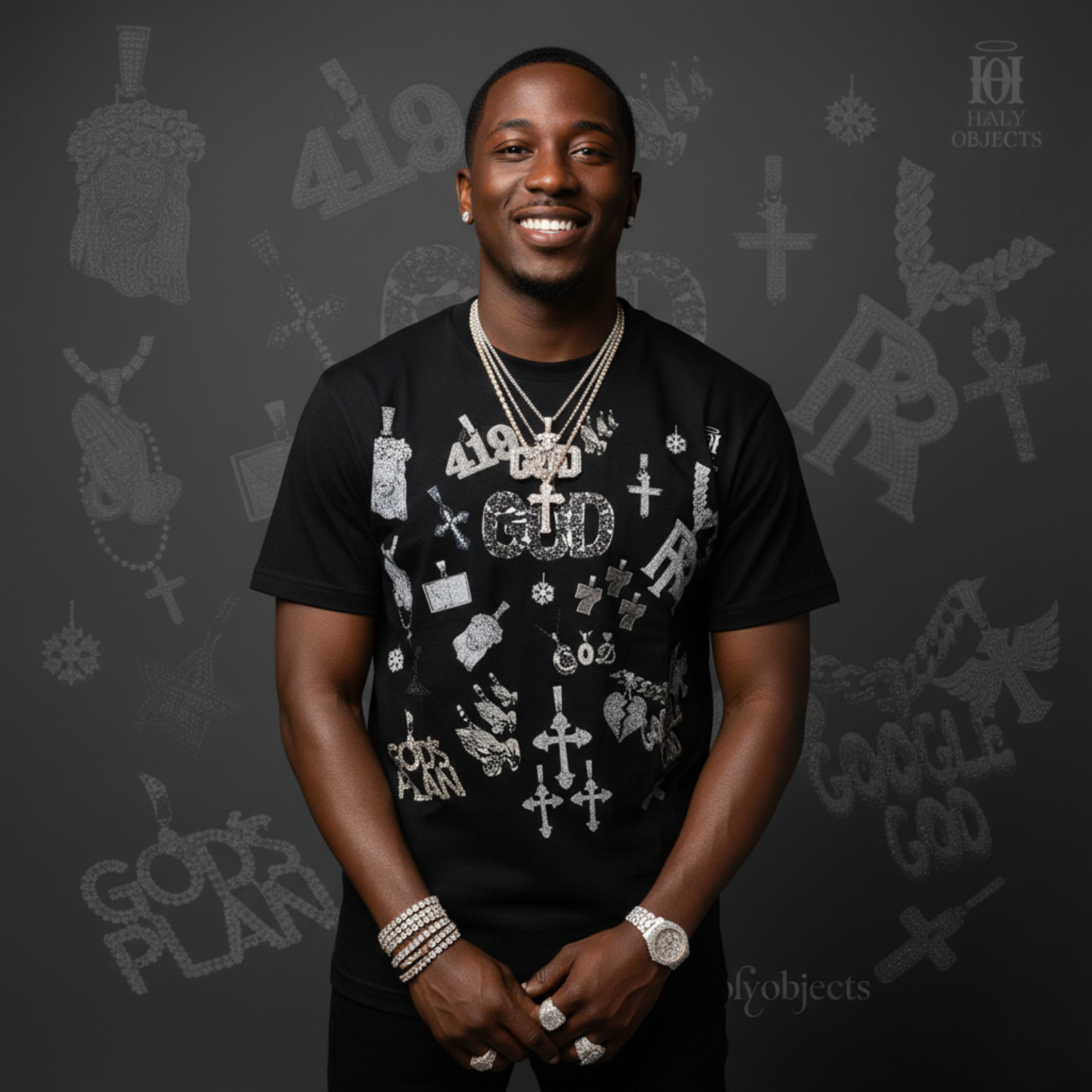 GOD PANDANT – Oversized T