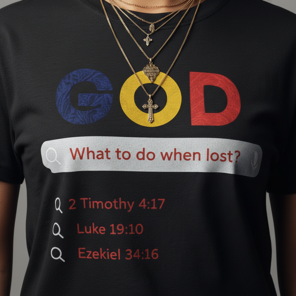 WHAT TO DO WHEN LOST? – Premium T