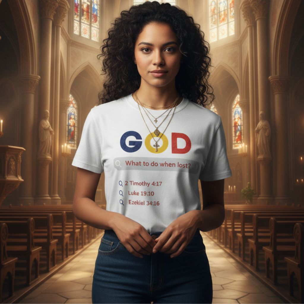 WHAT TO DO WHEN LOST? – Premium T