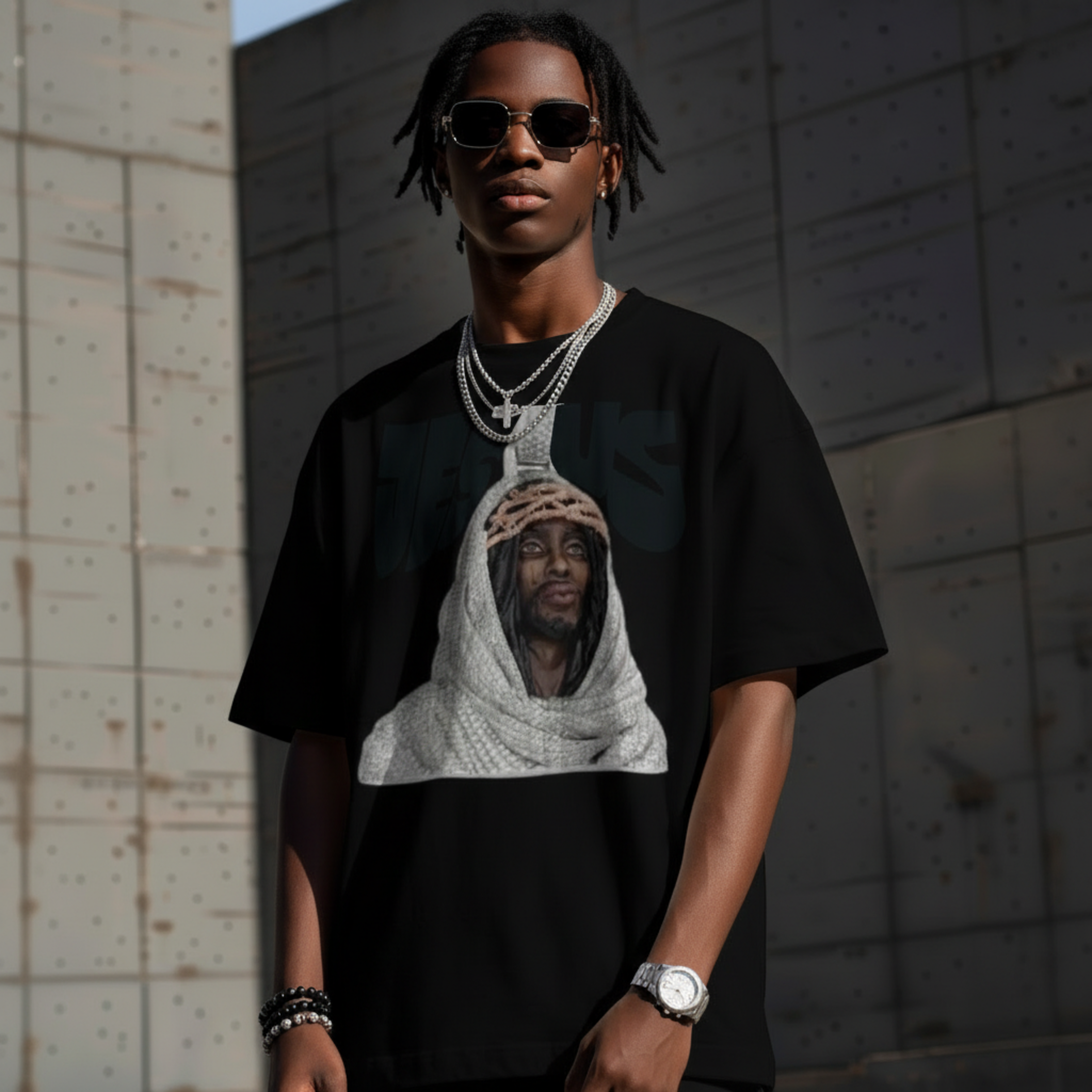 JESUS PIECE - Oversized T